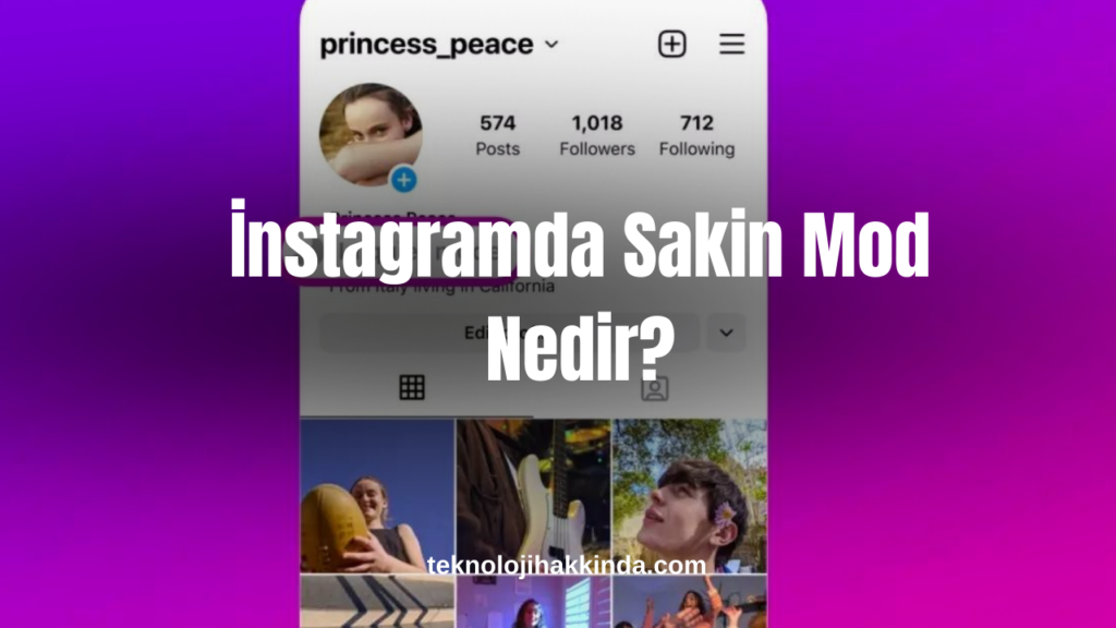 İnstagramda Sakin Mod Nedir