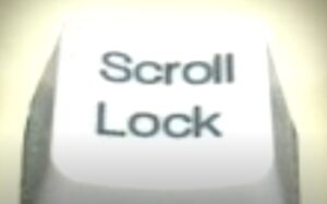 Scroll Lock Tuşu
