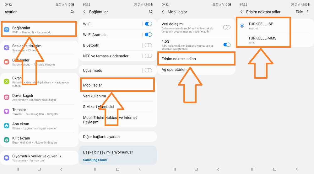 mobil erisim noktasi adlari